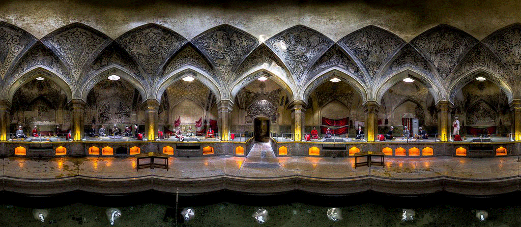 vakil baths in shiraz 1400